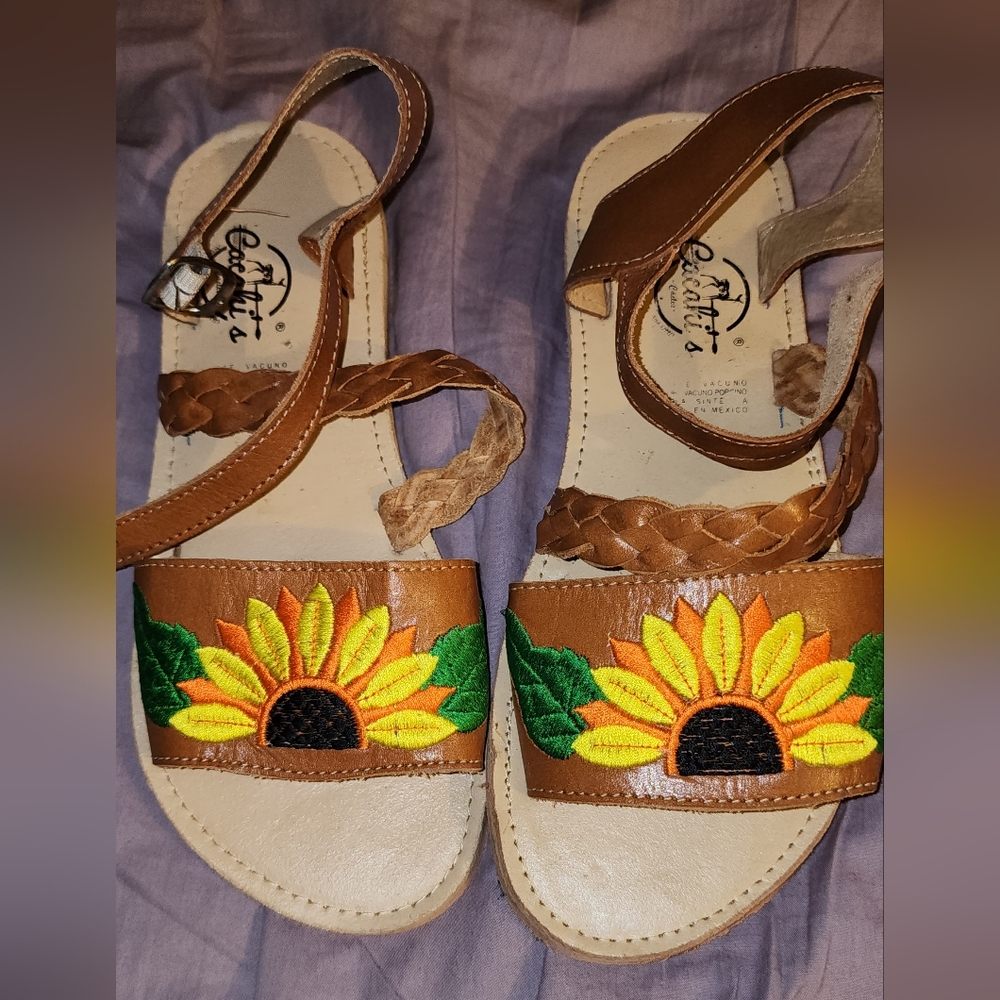 Sunflower Sandals